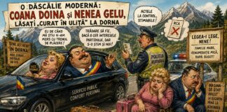 O dăscălie modernă: Coana Doina și nenea Gelu, lăsați „curat în uliță” la Dorna