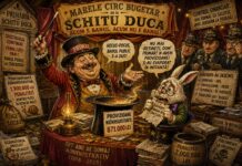 Marele Circ Bugetar de la Schitu Duca: Hocus-pocus cu mărunțișul de două milioane!