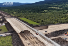 Autostrada A8 Târgu Mureș-Târgu Neamț: 10 % execuție după prima lună cu lucrări pe lotul 1D Joseni-Ditrău