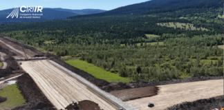 Autostrada A8 Târgu Mureș-Târgu Neamț: 10 % execuție după prima lună cu lucrări pe lotul 1D Joseni-Ditrău