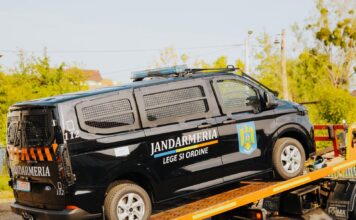 Trei autospeciale noi pentru Jandarmeria Iași, printr-un proiect european
