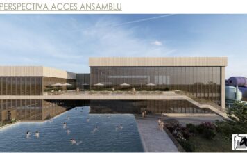 Aqua Park de aproape 66 de milioane de euro, proiectat la Moara de Vânt: 10 bazine, tobogane și SPA