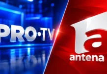 Mesaj vulgar la adresa Pro TV, afișat în fața sutelor de invitați la petrecerea Antena 1
