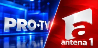 Mesaj vulgar la adresa Pro TV, afișat în fața sutelor de invitați la petrecerea Antena 1