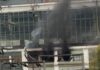 Incendiu la CET Iași! Flăcările au cuprins aproximativ 1.000 de metri pătrați dintr-o hală industrială