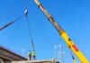 Modernizarea Pasajului Socola avansează: de la demolarea grinzilor vechi, la montarea noilor structuri