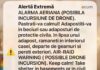 Alertă RO-Alert de dronă în Iași. Locuitorii, avertizați prin mesaj de urgență