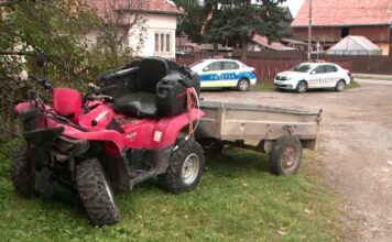 Tânăr de 29 de ani, arestat preventiv după ce ar fi lovit cu mașina doi minori pe un ATV și ar fi fugit de la locul accidentului, la Miroslovești