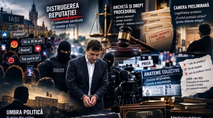 Dincolo de spectacolul cătușelor: Între anchetă, drept procedural și capcana linșajului public